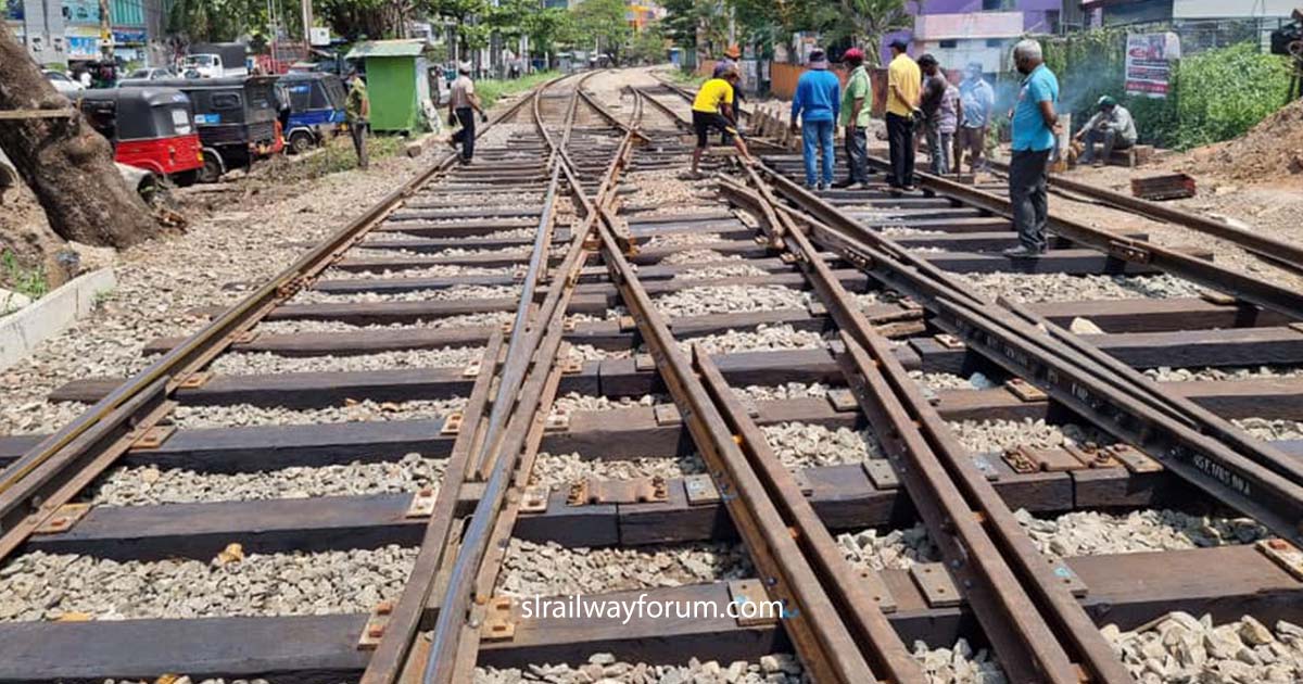 Newly Assembled “Scissor Crossing” Situated at Negombo